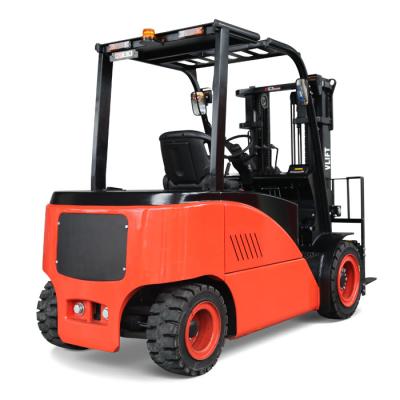 China Hotels 5 Ton Electric Forklift Lifting Height 3m With Solid Tires for sale