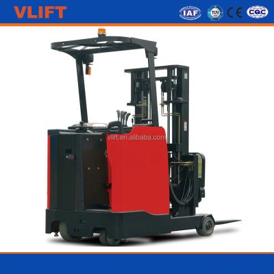 China 1.5 ton reach electric forklift with 5.5 meters 1500kg high for sale