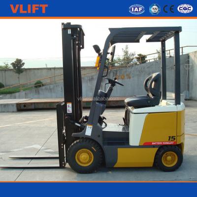 China 1.5 Ton Full Electric Forklift Truck Lift Height 4m 1500kg for sale