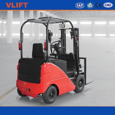 China 2.0 Ton Electric Forklift With Triple Mast With Double Front Tires 2000kg for sale