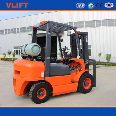 China LPG And Gasoline Forklift 2 Ton With 3M Lifting With Low Price 2000kg for sale