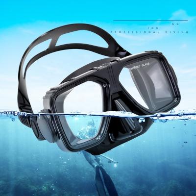 China Diving Freediving Mask Swimming Snorkeling Snorkeling Snorkel Set Tempered Glass Scuba Swimming&Diving for sale