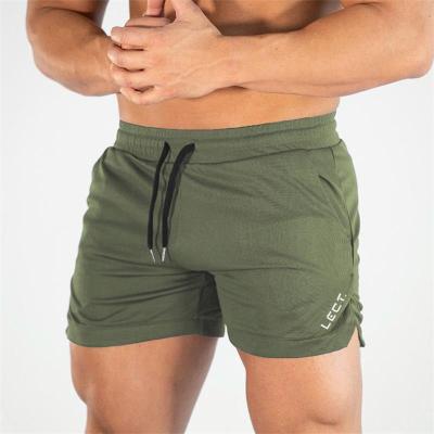 China QUICK DRY Gym Workout Shorts Quick Dry Bodybuilding Weightlifting Pants Active Athletic Performance Polyester shorts for sale