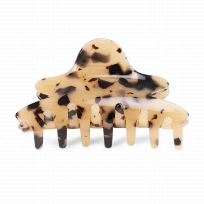 China Smart Daily Decoration Large Hair Claw Clips For Women, Turtle Shell Strong Hold Big Claw Hair Clips For Thin Thick Hair for sale