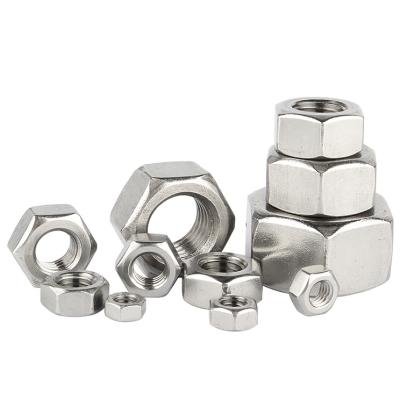 China Heavy Industry Factory Wholesale China Fastener Manufacturer Stainless Steel DIN934 Hex Nuts Hex Nut for sale