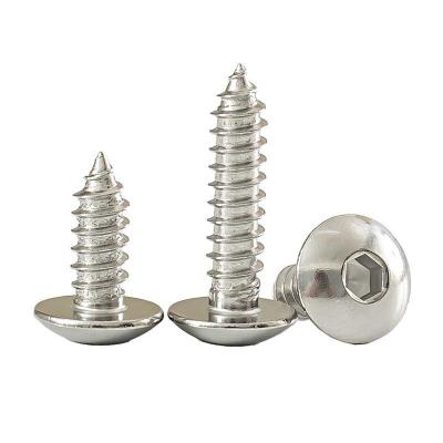 China Wholesale 304 316 Stainless Steel Din 7981 Stainless Steel Factory Sell Large Pan Head Cross Recessed Self Tapping Screw for sale