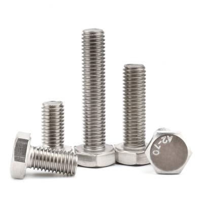 China Wholesale Cheap Price HEX Metal Grade10.9/12.9/8.0 Din933 Stainless Steel Hex Bolt Hex Screws for sale