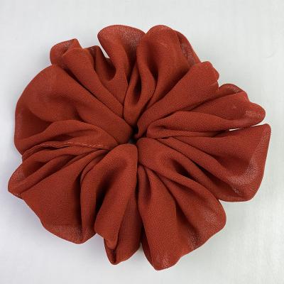 China Muslim hijab hair scrunchies Malaysia style oversized hijab European and American mainstream hair scrunchies 20cm for sale