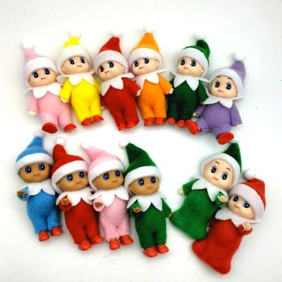 China Darker Kids Toys DIY TOY Popular Xmas Decoration Doll Baby Elf Skin Christmas Elf Dolls Baby Elf Dolls Toys For Kids Gifts for sale