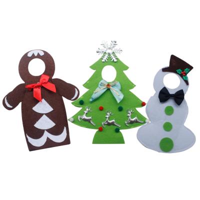 China Fabric Elf Accessories Clothes Gingerbread Christmas Tree Snowman Costume For Elf Doll for sale