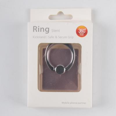 China Mobile Phone Ring Stent Holders With Printing Square Form 3.5*4CM for sale