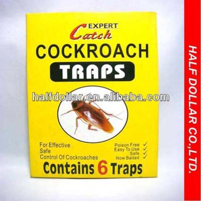 China Viable Paper Roach Trap /Prison Glue Cockroach Trap for sale