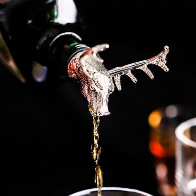 China 2020 JWC Pourer Wine Dispenser Amazon Success Factory Direct Woodpecker Wine Pourer Plastic Stocked Aerator for sale