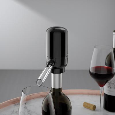 China Best Portable Automatic Electric Rechargeable Wine Wine Dispenser USB Stored Electric Decanter for sale