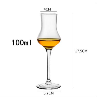 China JWC Crystal For Scotch Glass Whiskey Bottle Sublimation Whiskey Stocked Glasses Sniff Cup Sampler Spirit Glass Whiskey Decanter Set for sale