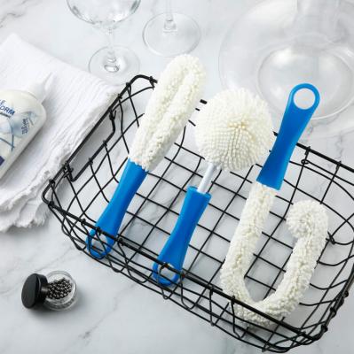 China Bar Viable Nylon Kitchen Brush Bottle Cleaning Brush Cleaning Brush Decanter JWC Cleaning Tool for sale