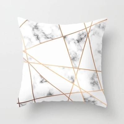 China Anti-Pull 45 x 45cm Factory Outlet Geometric Printed Pillow Cover Velvet Pillow Case Abstract Cushion Cover for sale