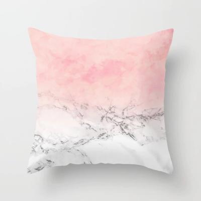 China Custom Anti-Pull Style Gradation Pillow Print Rose Cushion Cover Cushion Cover New Geometric Case Cover Tile Abstract Cover for sale