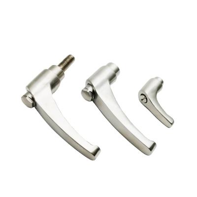 China WEIYE Aviation Adjustable Grip Stainless Steel Clamping Levers for sale