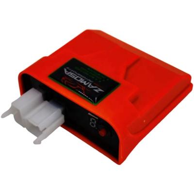 China Motocycle CG DC 9MAP CDI 6 Pin Box Orange Motorcycle Adjustable Racing CDI. for sale