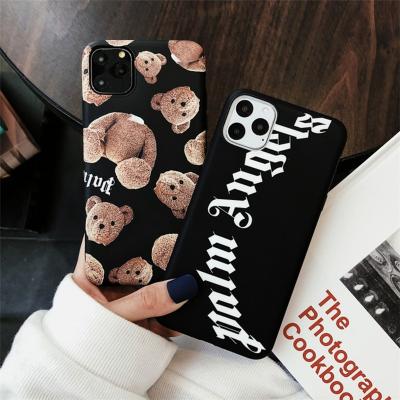 China Frosted Couple Cell Phone Cover Device Black Personalized Silicone Cell Phone Case For Phone 12 Case Phone for sale