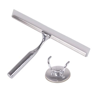 China Durable Zinc Alloy Glass Wiper With PVC Suction Cup for sale