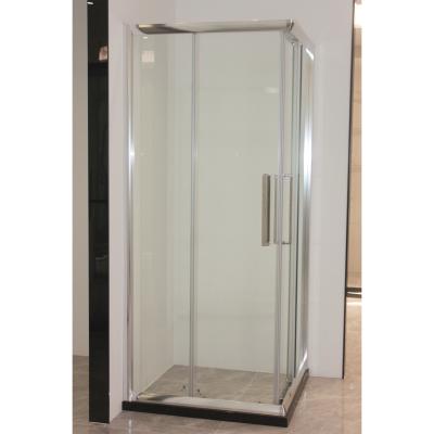 China Modern Polisher Silver Aluminum Enclosed Bathroom Shower Room for sale