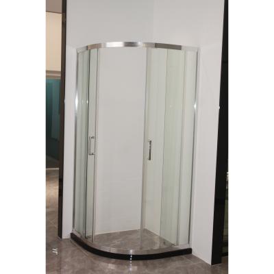 China Round Shape Modern Glass Shower Enclosure Shower Room With Sliding Door for sale