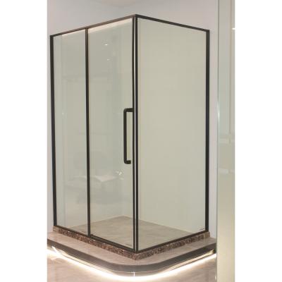 China Modern Enclosed Shower Room Bathroom Shower Room in Matte Black for sale