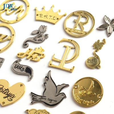 China Purse Metal Nameplates Logo Luggage Nameplate Personalized Custom Metal Fashion Bag Brand Metal Nameplates for Purses Bags for sale