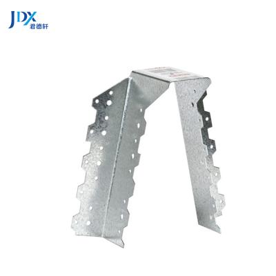 China Aluminum Beam Shoe 45 Degree Joist Hanger Galvavized Hardware Angel Wood Pergola 3 Ways 4x4 Connector Joist Bracket Connecting for sale