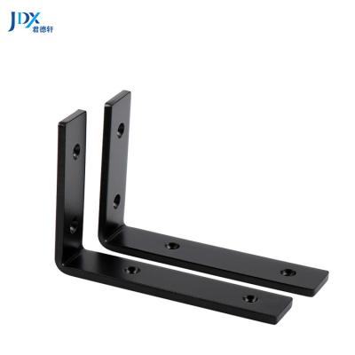 China 12 Inch Folding Slide Wall Shelf Aluminum Brackets 45 Degree Wall Cabinet Bracket Square Tube Wall Hanging Bracket for sale