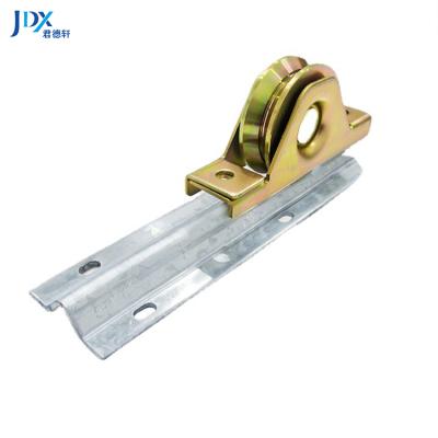 China Modern Security Door Wheel Track Cantilever Hanging Doors Over Track Cold Room Door Sliding Door Integrated Track For Stable for sale