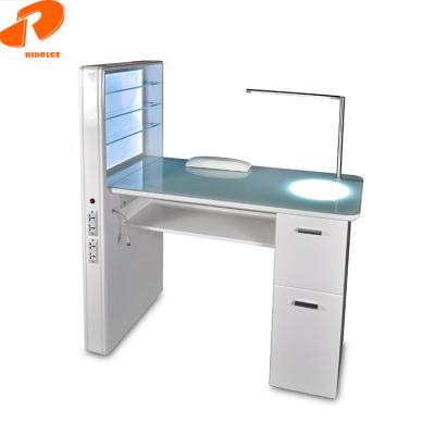 China TKN-D103 fashion cheap modern nail table salon furniture nail equipment for sale