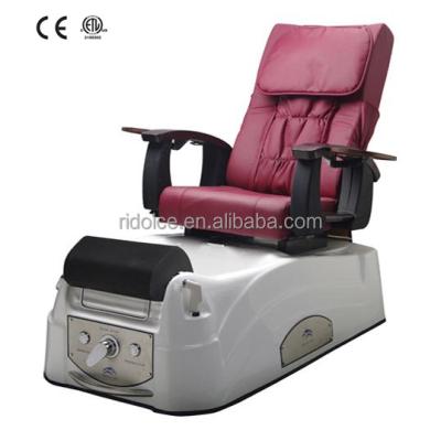 China Electric Foot Pedicure Chair/Tkn-3Spa1V/R Luxury Massage Chair Used Electric Table Furniture Salon Massage for sale