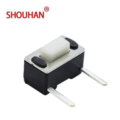 China TS365B2J 3x6 Momentary Tact Switch 2 Pin 2P Side Buttons 2 Pin Key Switch 3x6 Tact Switch for sale