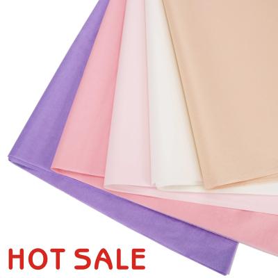 China 50*70cm anticurl 20 color clothing wrapping paper gift 17g tissue paper in stock for sale