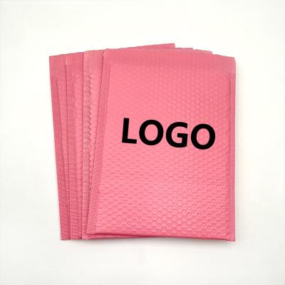 China shoes & Apparel Customized Printed Red Green Purple Rose Gold Metallic Foil Silver Pink Poly Padded Tote Bag Envelopes Bubble Mailers for sale