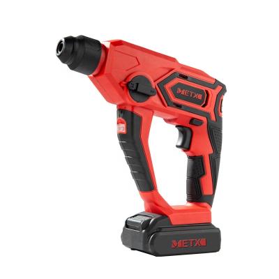 China Hot Sale 18V 20V Lithium Battery 1.2J Two Functions SDS Cordless Rotary Hammer Wood: 16mm Steel: 10mm Concrete: 10mm for sale