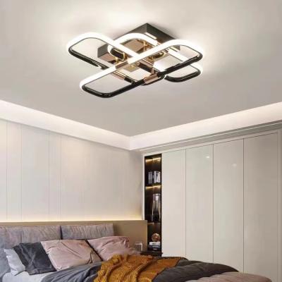 China Modern LED Chandelier Dimmable Ring Modern Indoor Lighting Ceiling Decoration Lighting for sale