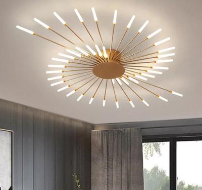 China 2023 Modern New DesignModern Luxury For Living Room LED Ceiling Chandelier Lamp Indoor Lighting For Home Decoration for sale