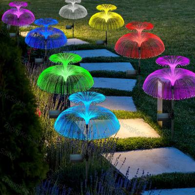 China Energy Saving/Environmental Solar Garden Lights Jellyfish Outdoor Waterproof Lawn RGB Color Changing Landscape Light For Yard/Pathway/Holiday Decor for sale