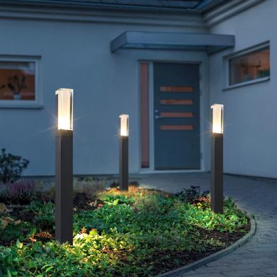 China Square Landscape Lawn Lights AC85-265V IP65 10W LED Lawn Lamp Lawn Lamp New Style Pillar Light Outdoor Waterproof Aluminum Garden Path for sale