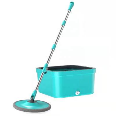 China Best Selling Viable Magic Mop And Bucket Set 360 Rotation Mop Bathroom Set For Household for sale