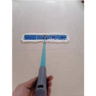 China Sustainable Window Cleaning Microfiber Floor Spray Head Aluminum Compression Flat Mops Pads For Hospital for sale