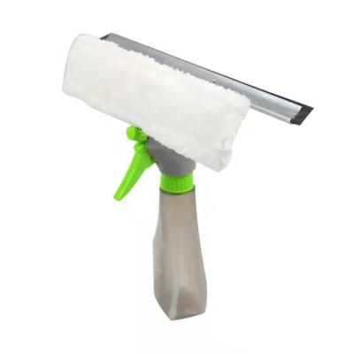 China Multifunctional Viable Hot Sale Bottle Spray Window Squeegee Window Cleaner Brush Shower Car Wiper Window Washer Squeegee for sale