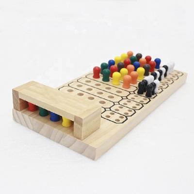 China Wholesale Kids Pine Wood Toy Interactive Game Secret Code Color Wooden Knowledge For Home And Party for sale