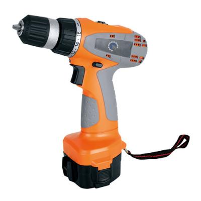 China Tool Steel 18V 21V Li-ion Cordless Drill With Two Battery for sale