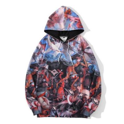 China Good Quality Anti-Wrinkle Men's Gym Hoodies Tie Dye Color Fashion Autumn Casual Drawstring Hoodie for sale