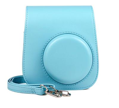 China Instax Mini 11 Instant Camera Effects Protective Magnetic Design PU Leather Protective Case Cases/Bag With Adjustable Strap for sale